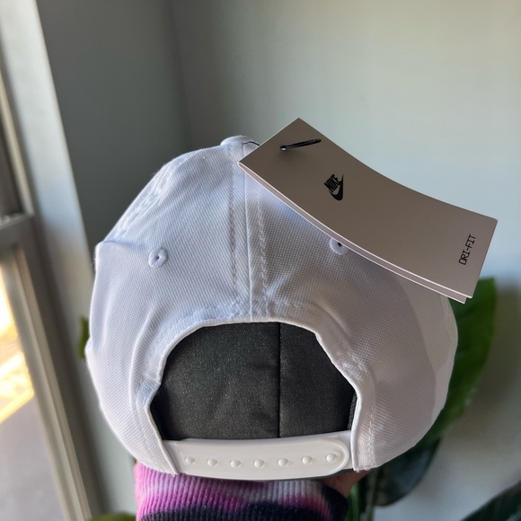 NWT Nike Dri Fit Club Cap Hat White M/L Adult Unisex - Picture 3 of 9